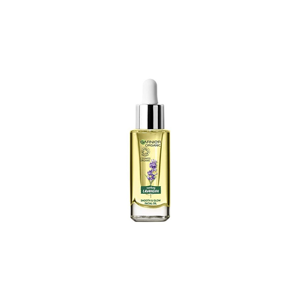 Garnier Organic Soothing Lavandin Glow Facial Oil for Healthy Smooth and Glowing Skin 30 ml