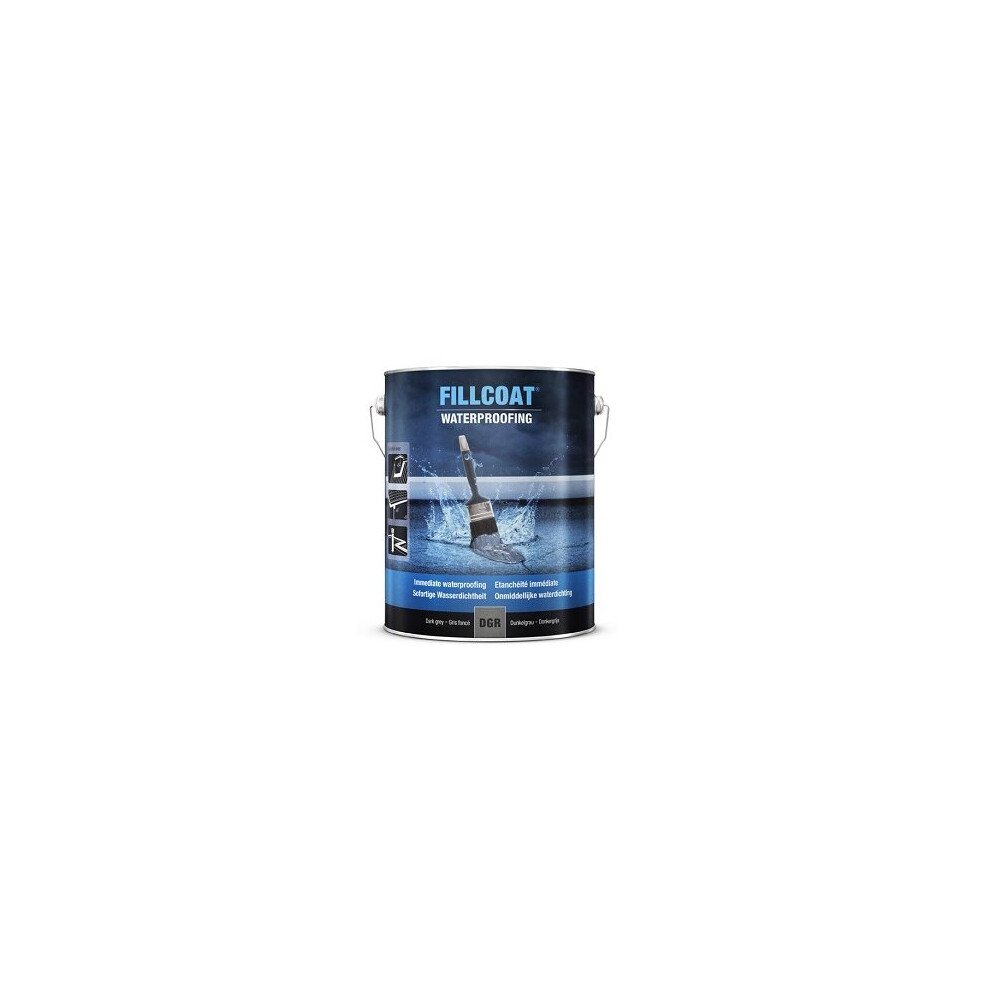 Rust-oleum 25.ZWA.1 Fill coat, Instant Waterproofing In Any Weather, Black