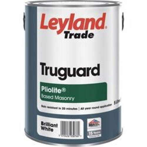 5LTR - TRUGUARD PLIOLITE MASONRY BRILLIANT WHITE