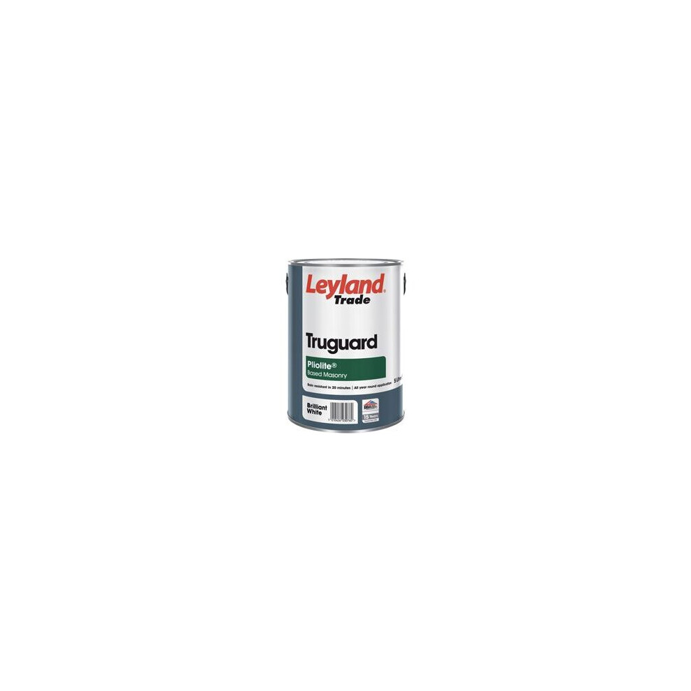 5Ltr - Truguard Pliolite Masonry Brilliant White 5010426009032