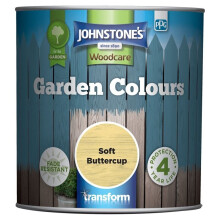 Johnstone's 309283 Garden Colours, Soft Buttercup, 1 Litre