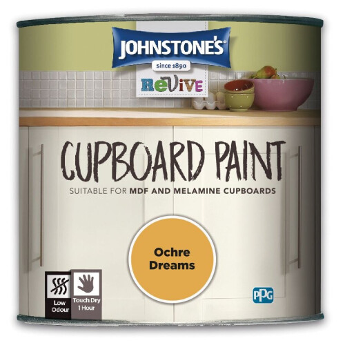Johnstone's 750ml Johnstones Revive Cupboard Paint Ochre Dreams