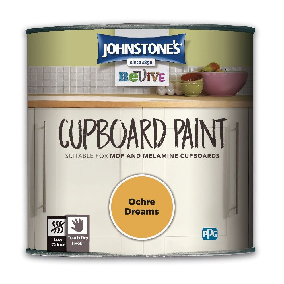 750ml Johnstones Revive Cupboard Paint Ochre Dreams