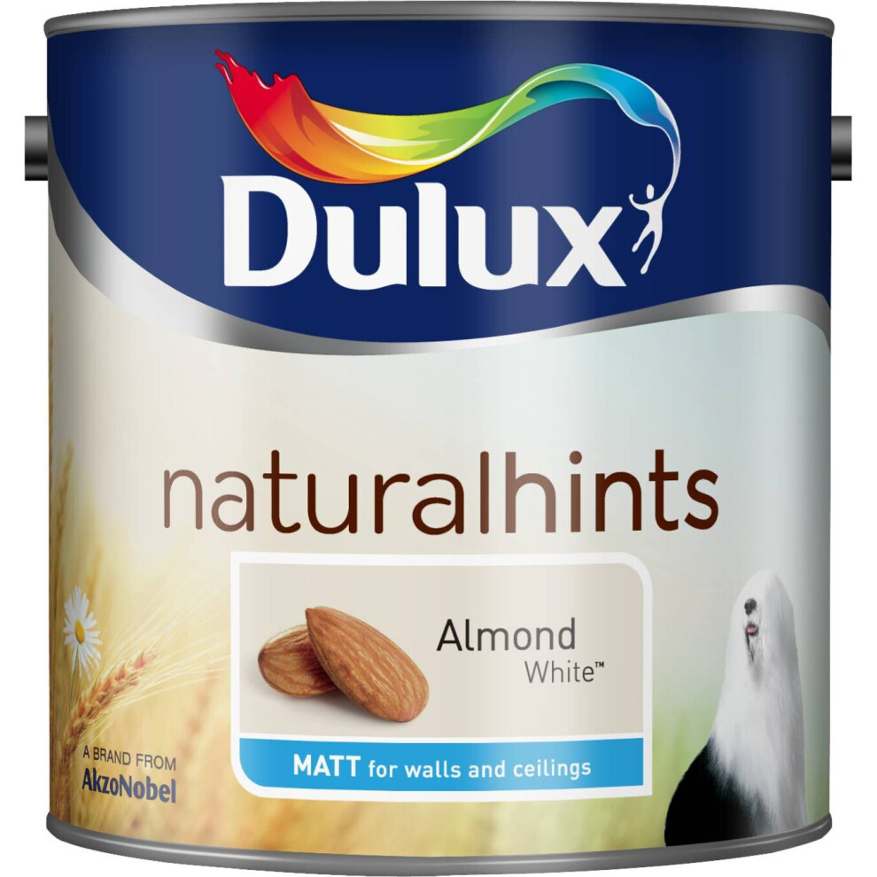 Dulux Matt Cornflower White 5L