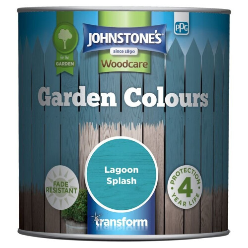 Johnstone's 309279 Garden Colours, Lagoon Splash, 1 Litre