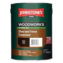 Johnstones Shed & Fence Treatment Dark Oak 9L