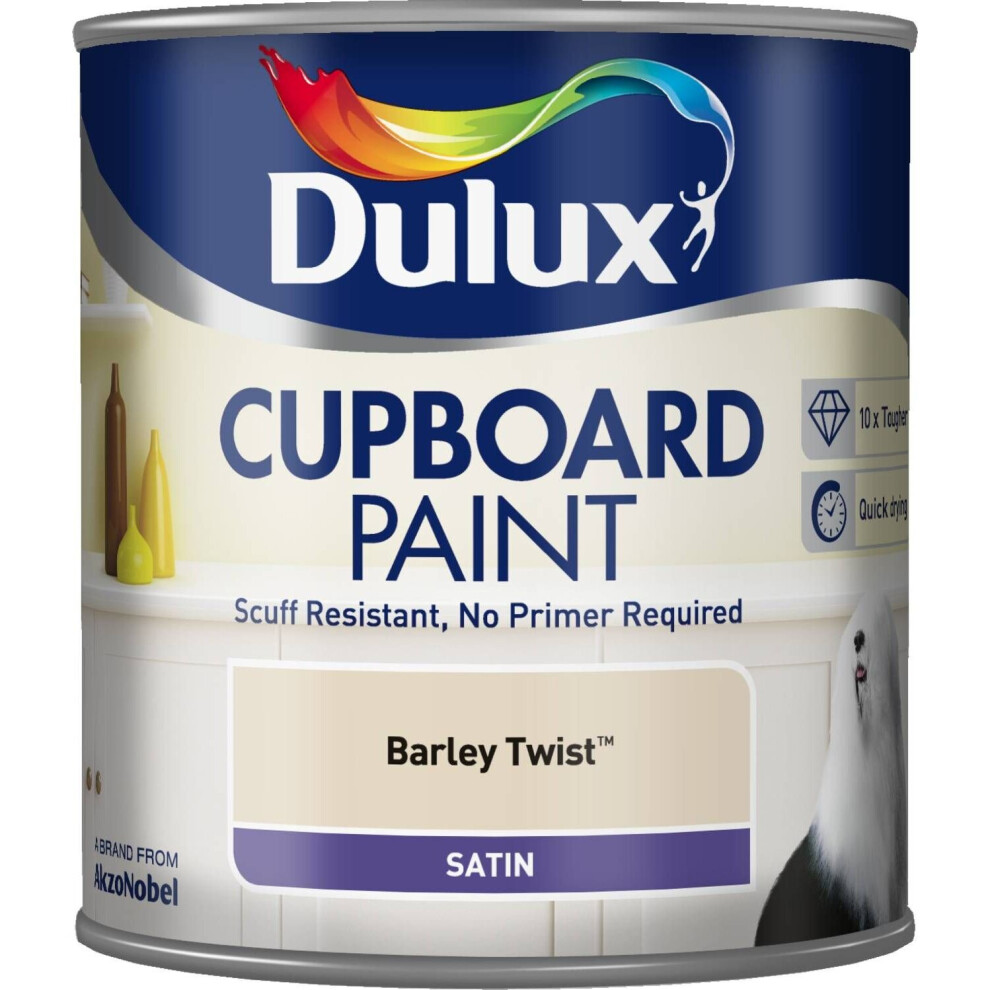 Dulux Cupboard Paint Barley Twist 600Ml
