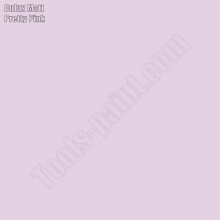 Dulux Matt Emulsion Paint Pretty Pink 5L. Free PSP Touch-up Brush Included.
