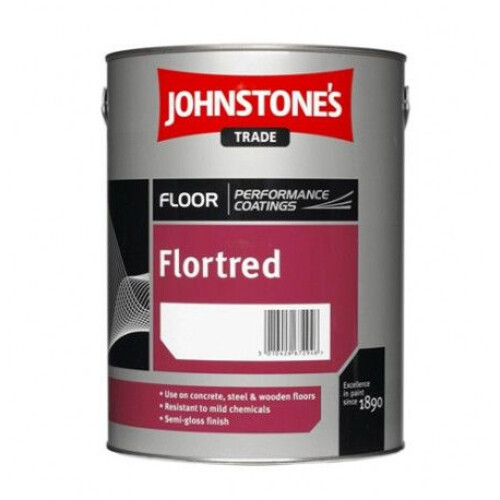 Johnstone's Johnstone's Flortred Floor Paint Black 5L