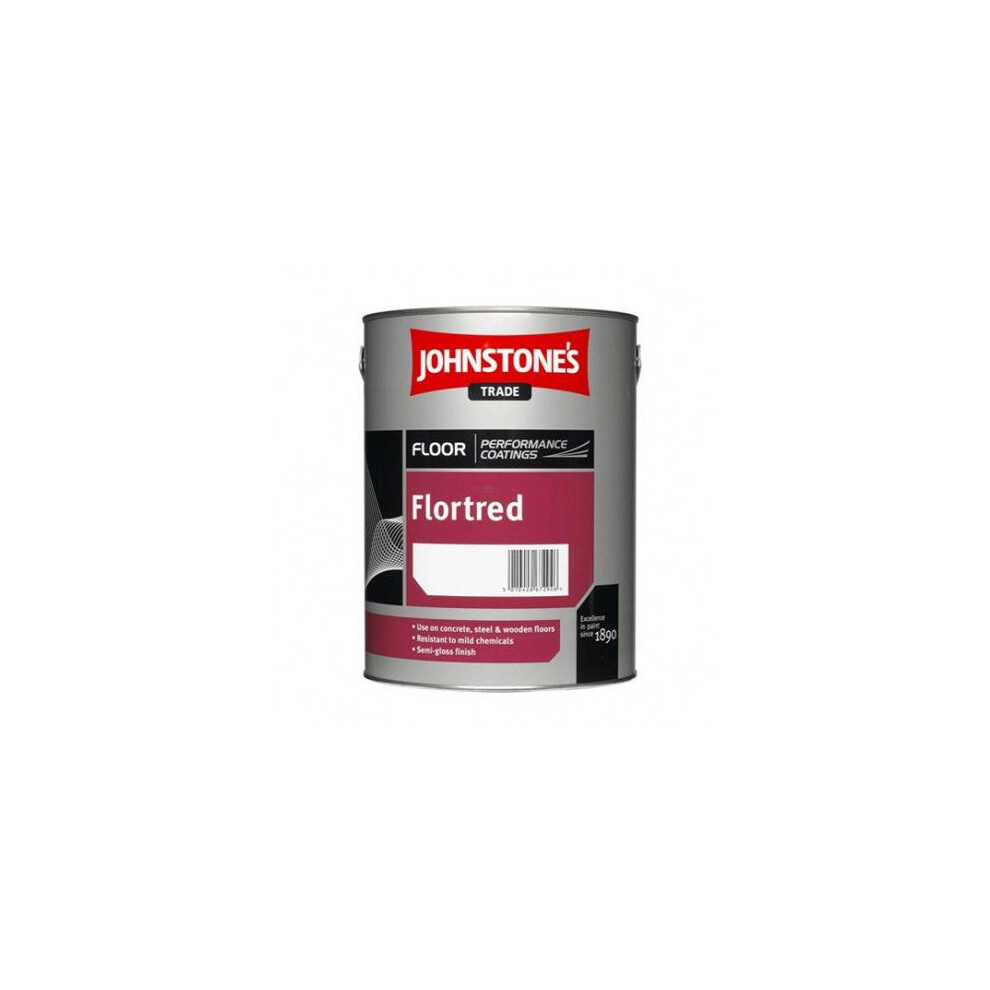 Johnstone's Flortred Floor Paint Black 5L