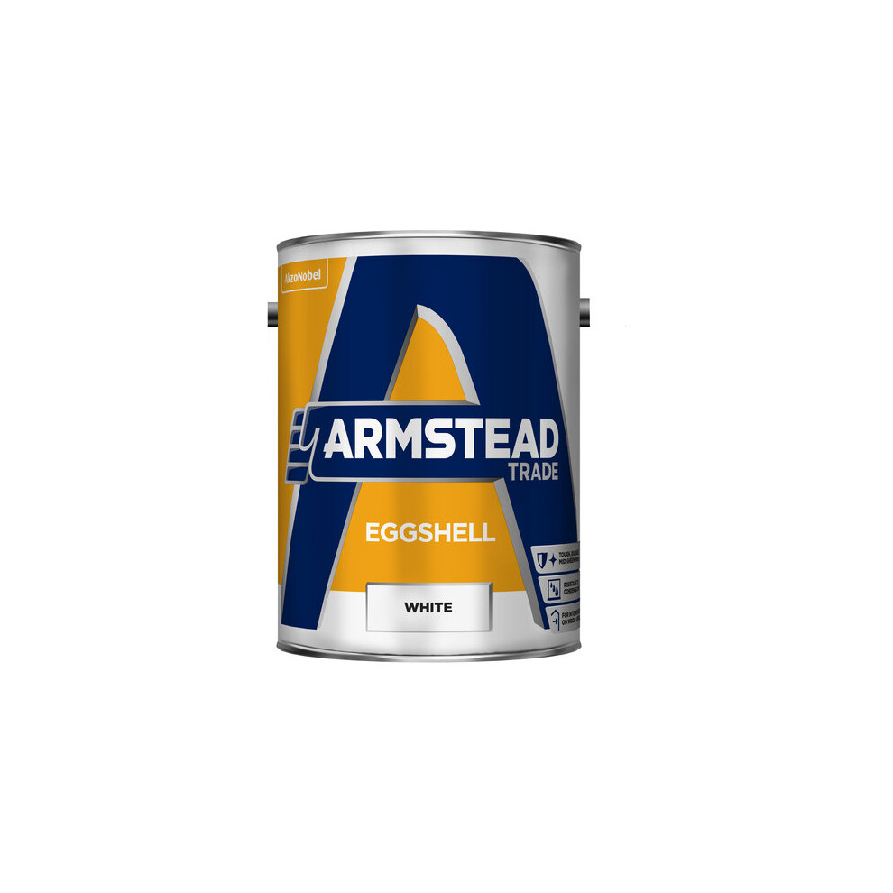 Armstead White Trade Eggshell Litres Size 5