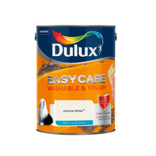 Dulux 5278707 Easycare Washable & Tough Matt Emulsion Paint, Jasmine White, 5 Litre