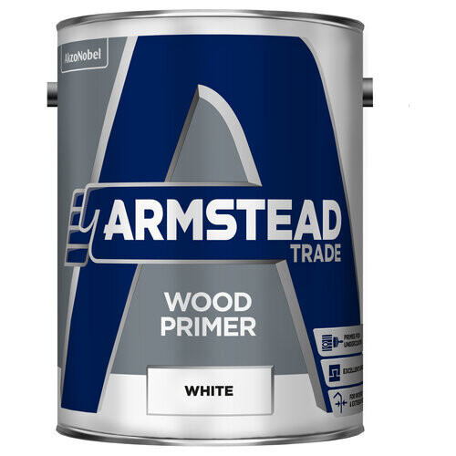 Armstead Trade Wood Primer White 5 Litres