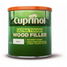 Cuprinol 5092526 Ultra Tough Wood Filler Exterior Woodcare, Natural 750g