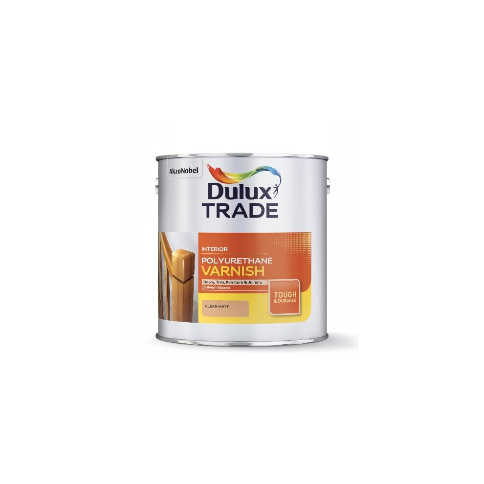 Dulux Trade Polyurethane Varnish Gloss 1L