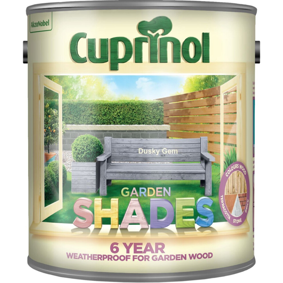 Twin Pack of Cuprinol Garden shades Dusky Gem 2.5L