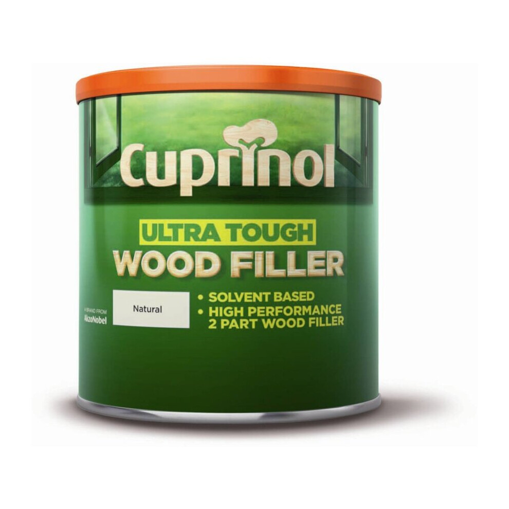 Cuprinol 5092525 Ultra Tough Wood Filler Exterior Woodcare, Natural