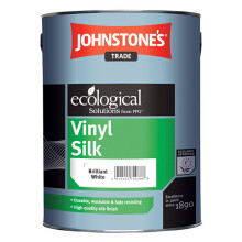 Johnstones Trade Vinyl Silk Brilliant White 10L