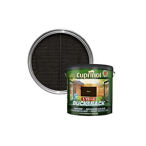Cuprinol Cuprinol 5 Year Ducksback Black 9L