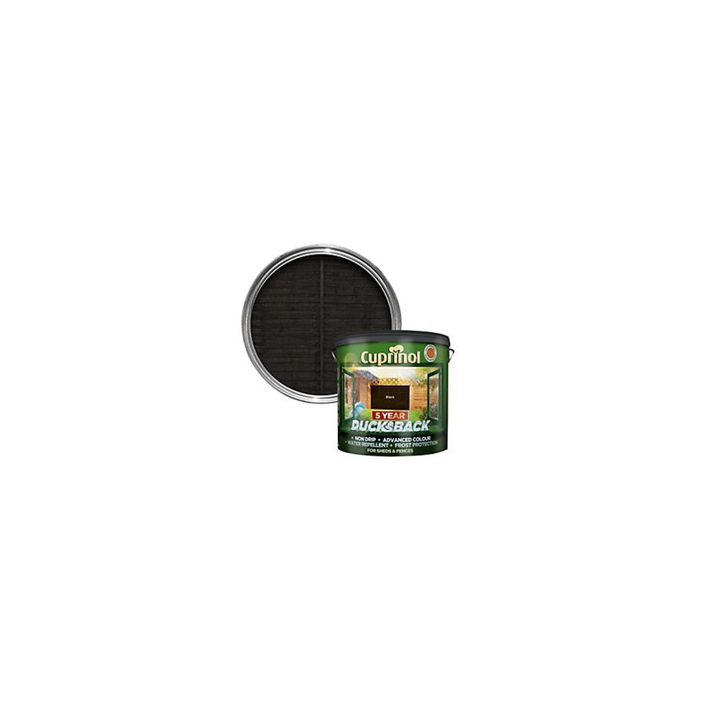 Cuprinol 5 Year Ducksback Black 9L
