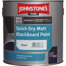 Johnstone's Trade Quick Dry Matt Blackboard Paint 1L