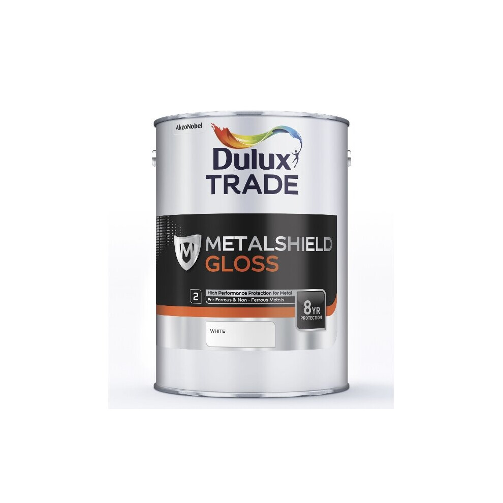 Dulux Trade Metalshield Gloss White 1L