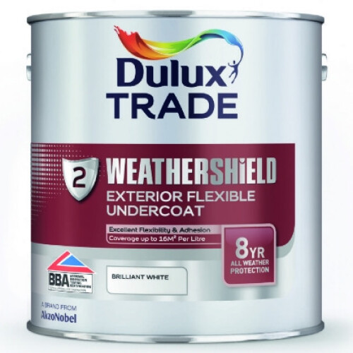 Dulux Dulux Trade Weathershield Undercoat Dark Grey 5 Litres