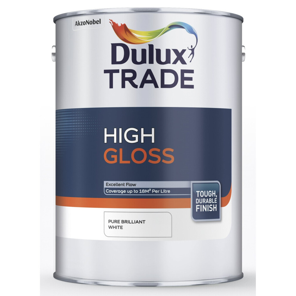 Dulux Trade High Gloss Black 1L