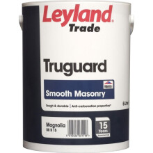 Leyland Truguard Smooth Masonry, Brilliant White, 5 Litre