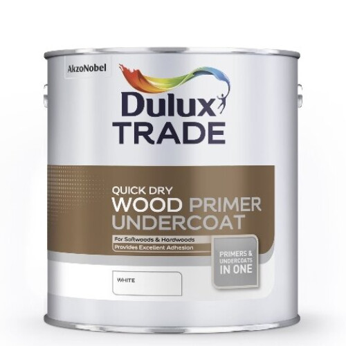 Dulux Dulux Trade Quick Dry Wood Primer Undercoat 5L