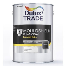 Dulux Trade Mouldshield Fungicidal Eggshell Pure Brilliant White 5L