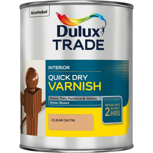 Dulux Dulux Trade Quick Drying Varnish Satin 2.5L