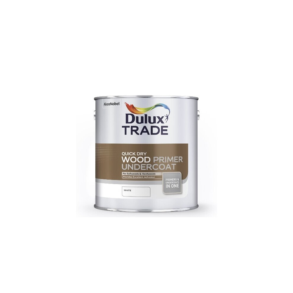 Dulux Trade Quick Dry Wood Primer Undercoat 1L