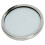 Glass Drinks Coaster with Pewter Rim Round 1