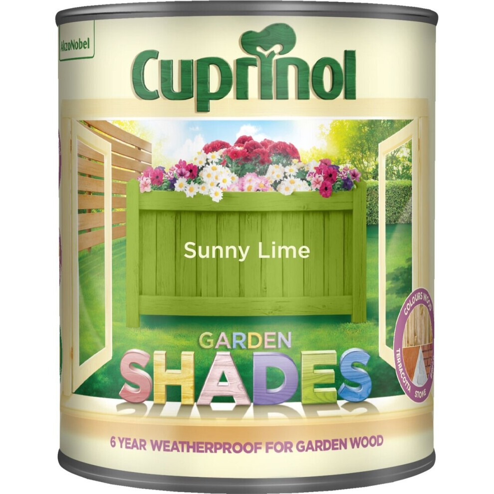 Cuprinol 1L Garden Shades - Sunny Lime