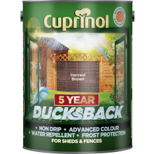Cuprinol 5 Year Ducksback Harvest Brown 9L