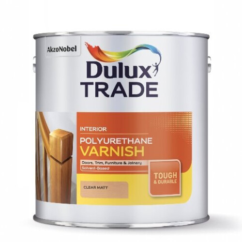Dulux Dulux Trade Polyurethane Varnish Matt 2.5L