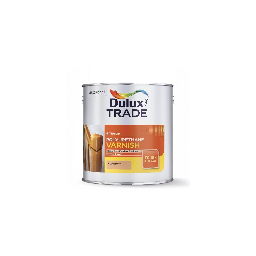 Dulux Trade Polyurethane Varnish Satin 2.5L