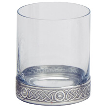 Whisky Tumbler with Celtic Designed Base 28cl