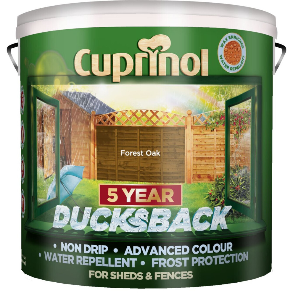 Cuprinol 5 Year Ducksback Forest Oak 9L