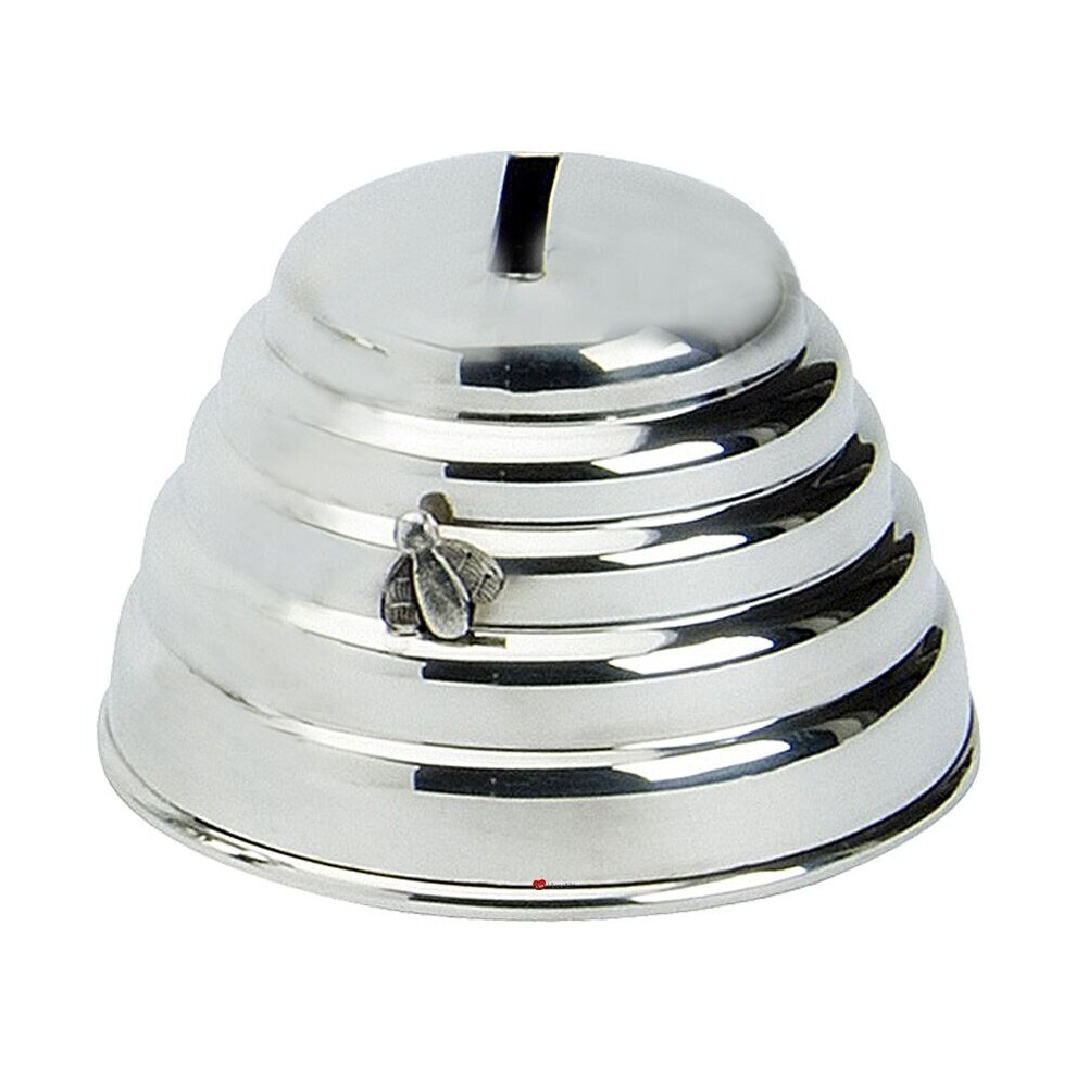 Pewter Piggy Bank For Children Bee Hive Shaped Money Box Ideal Christening Gift I Luv Ltd