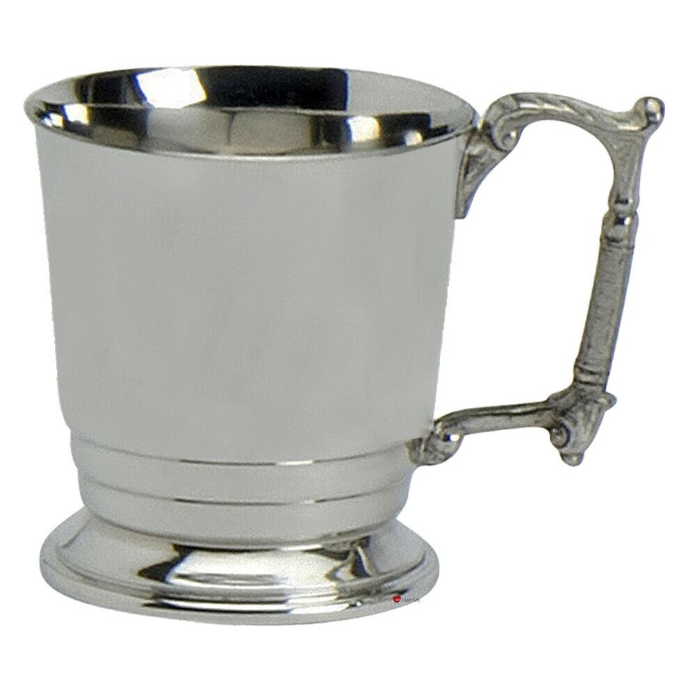 Christening Gift Children's Tankard Pewter Cup Royal Celtic Handle I Luv Ltd