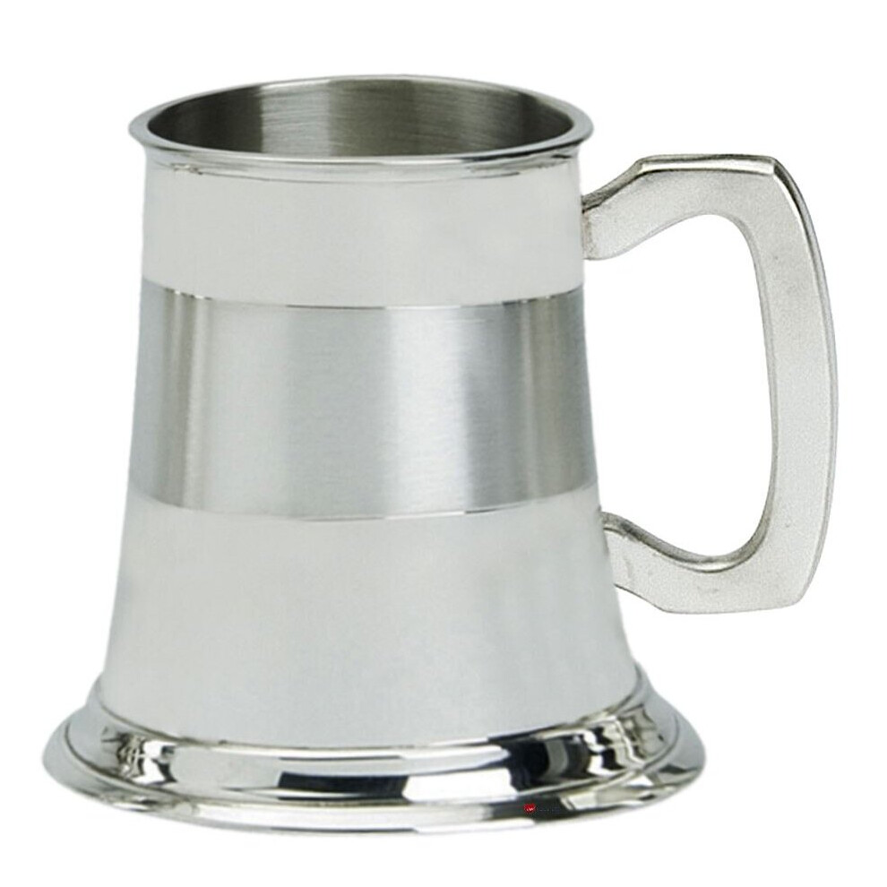 Christening Gift Children's Tankard Pewter Cup Satin Band Ideal For Engraving I Luv Ltd