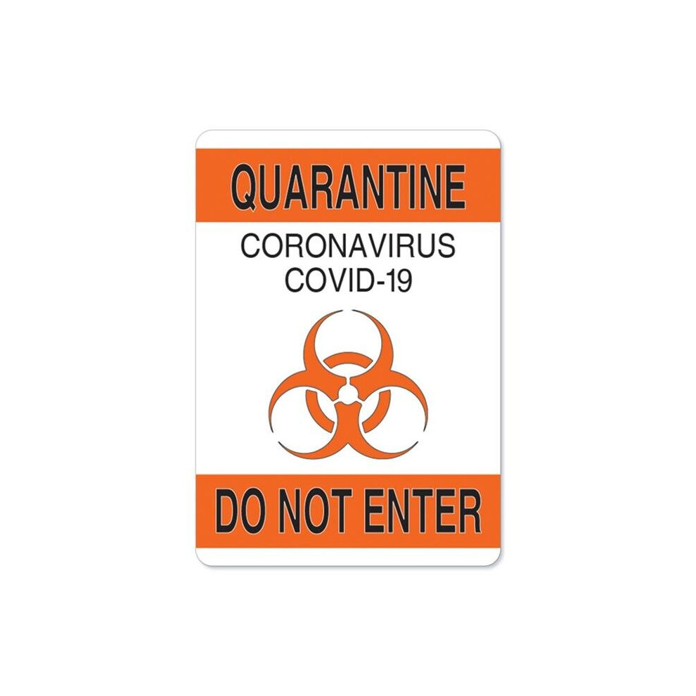 SignMission OS-NS-RD-1014-25576 OSHA Notice Sign - Quarantine Do Not Enter 1-image-OPC-P6F2NFG-NEW