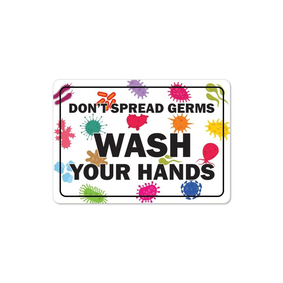 SignMission OS-NS-D-35-25562-10PK OSHA Notice Sign - Dont Spread Germs-image-OPC-P6F2NFM-NEW