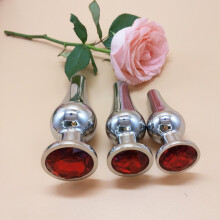 The Room Of Doom's - 3 Jewelled, Point Butt - Ruby Red