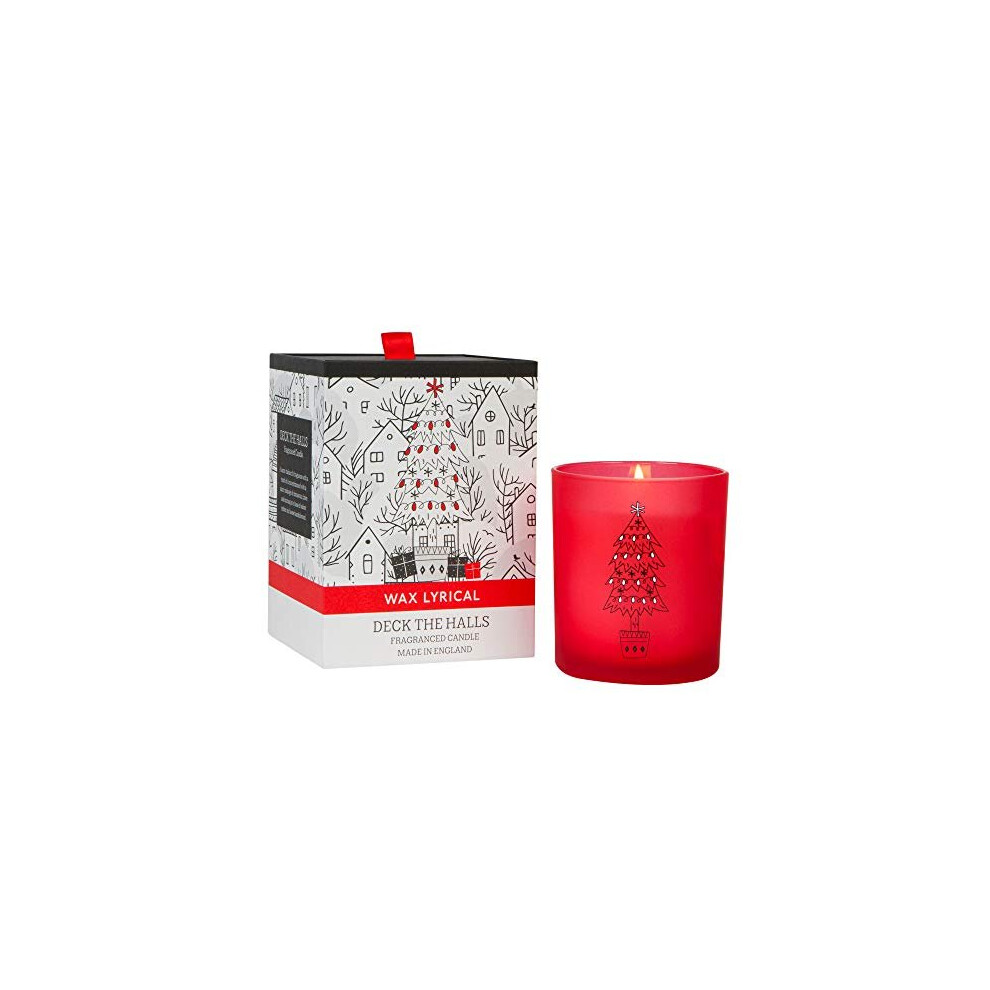 Wax Lyrical Deck The Halls Candle Amber