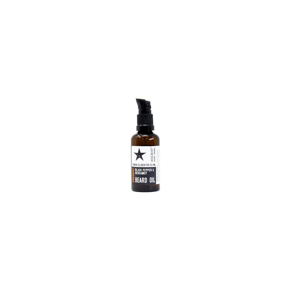 Ancient Wisdom Black - Roman Gladiator - Pure And Natural Beard Oil