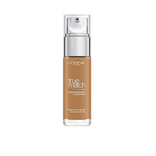 L'Oreal Paris Foundation True Match Liquid Foundation 7.5W Golden Chestnut with Hyaluronic Acid & SPF 17 30ml