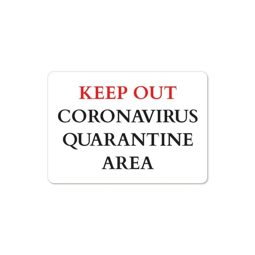SignMission OS-NS-D-35-25585-10PK OSHA Notice Sign - Keep Out Quarantine-image-OPC-P6F2RWK-NEW